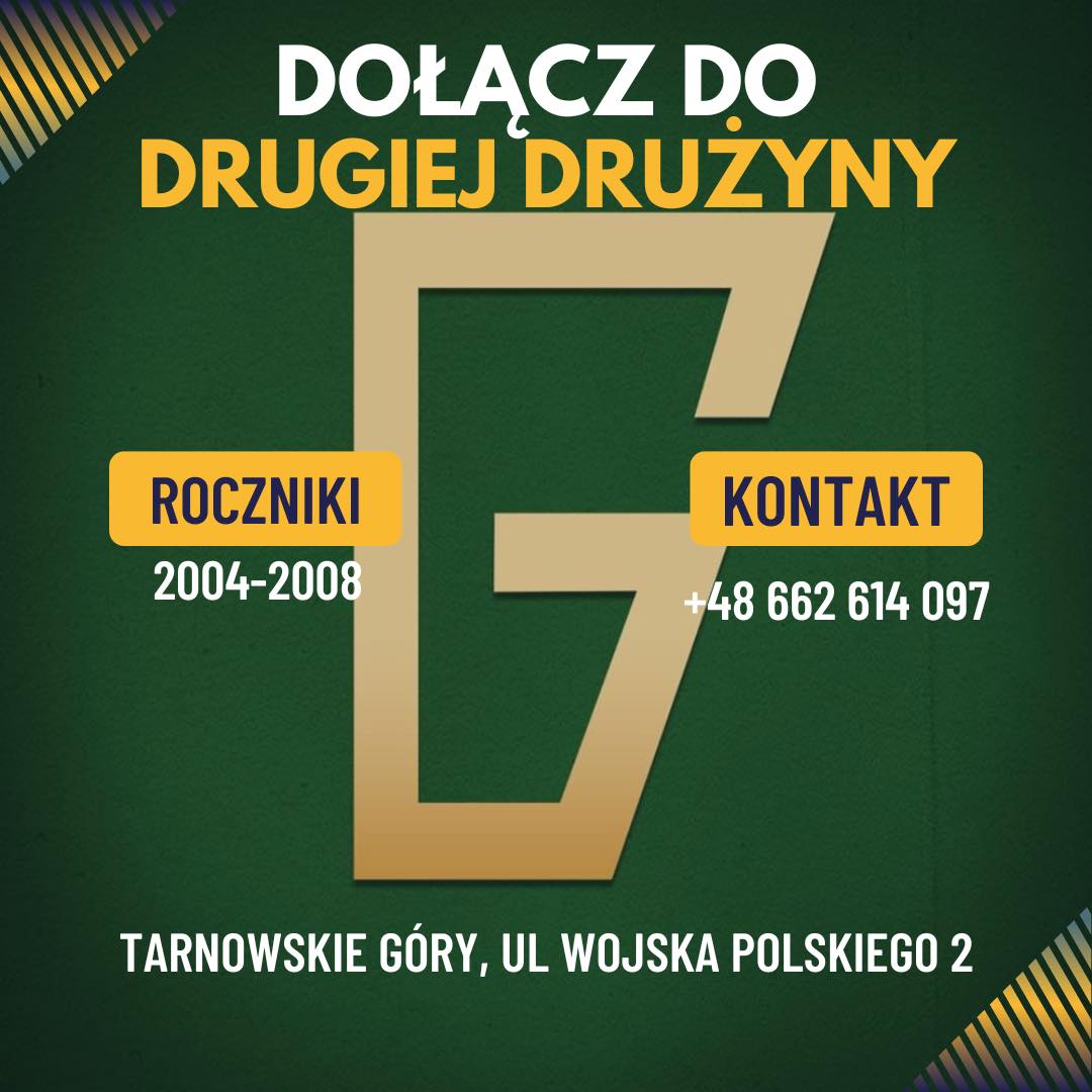 DOŁĄCZ DO AKADEMII TS GWAREK TARNOWSKIE GÓRY