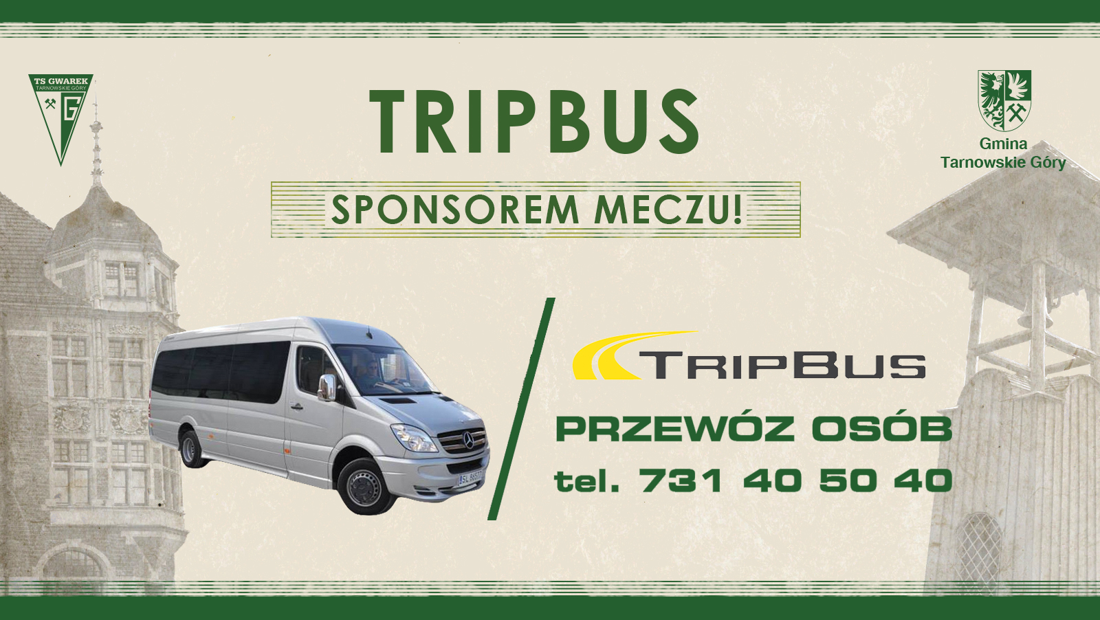 Firma TripBus sponsorem meczu z Wartą!