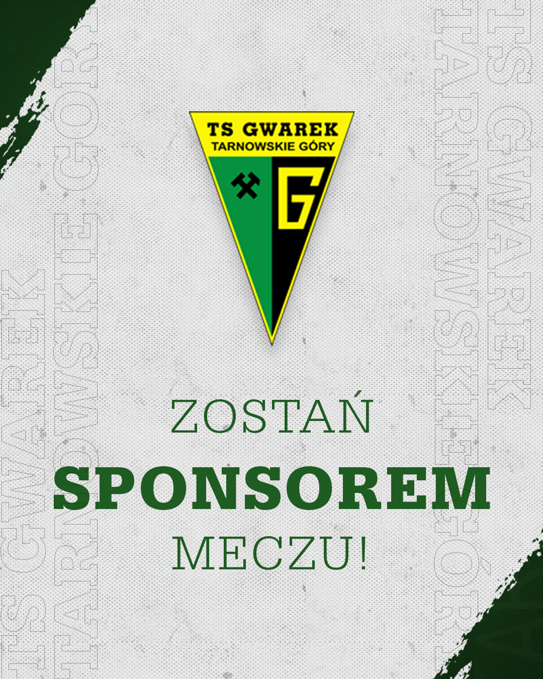 Zostań sponsorem meczu w rundzie wiosennej!