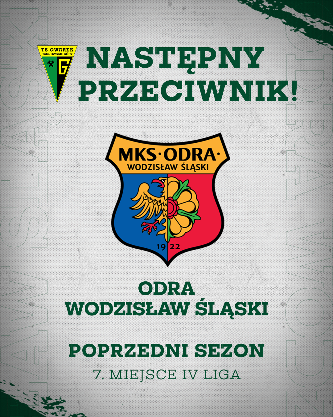 Zapowiedź rywala: Odra Wodzisław