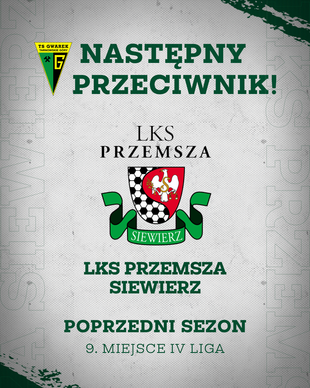 Zapowiedź rywala: Przemsza Siewierz