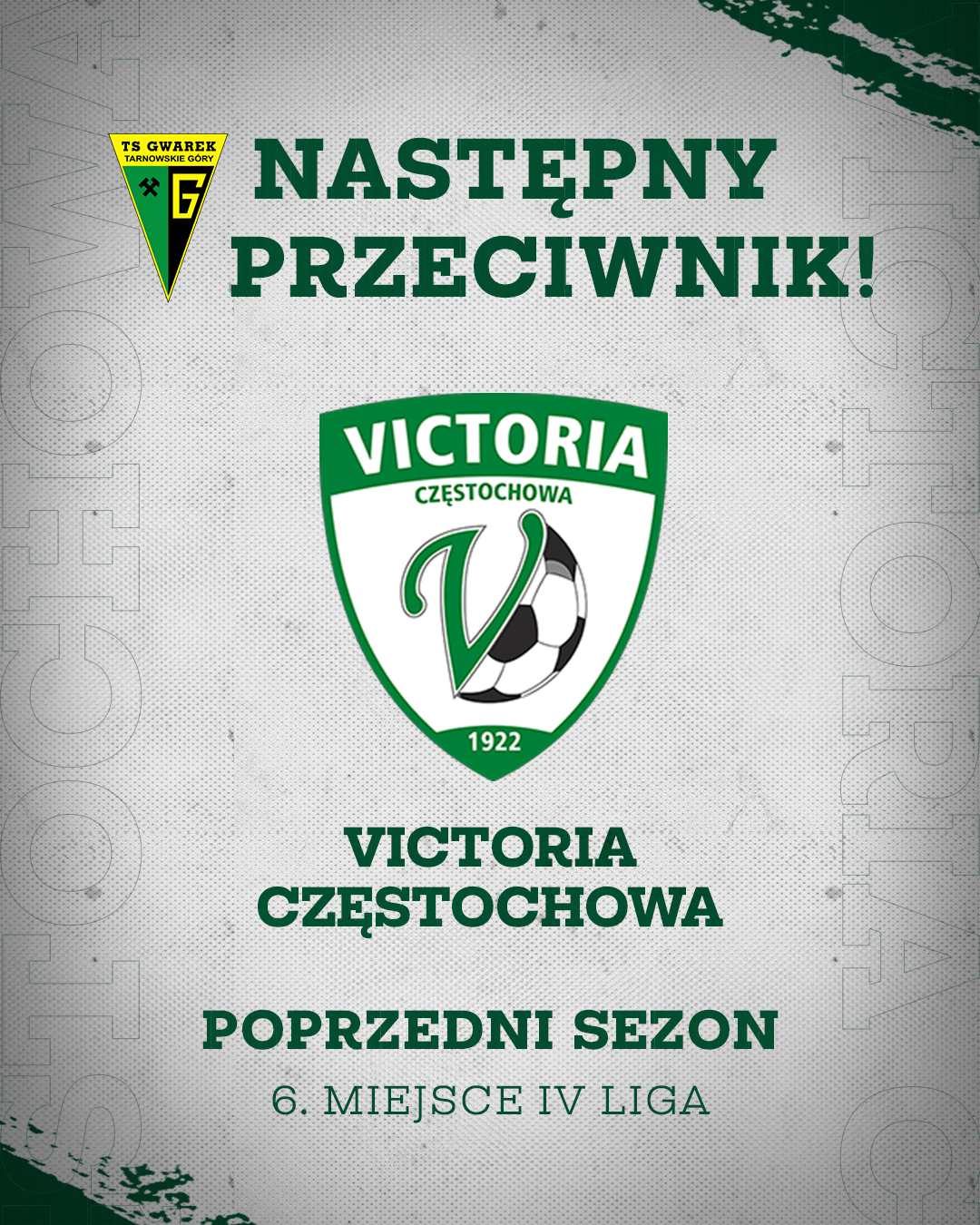 Zapowiedź rywala: Victoria Częstochowa