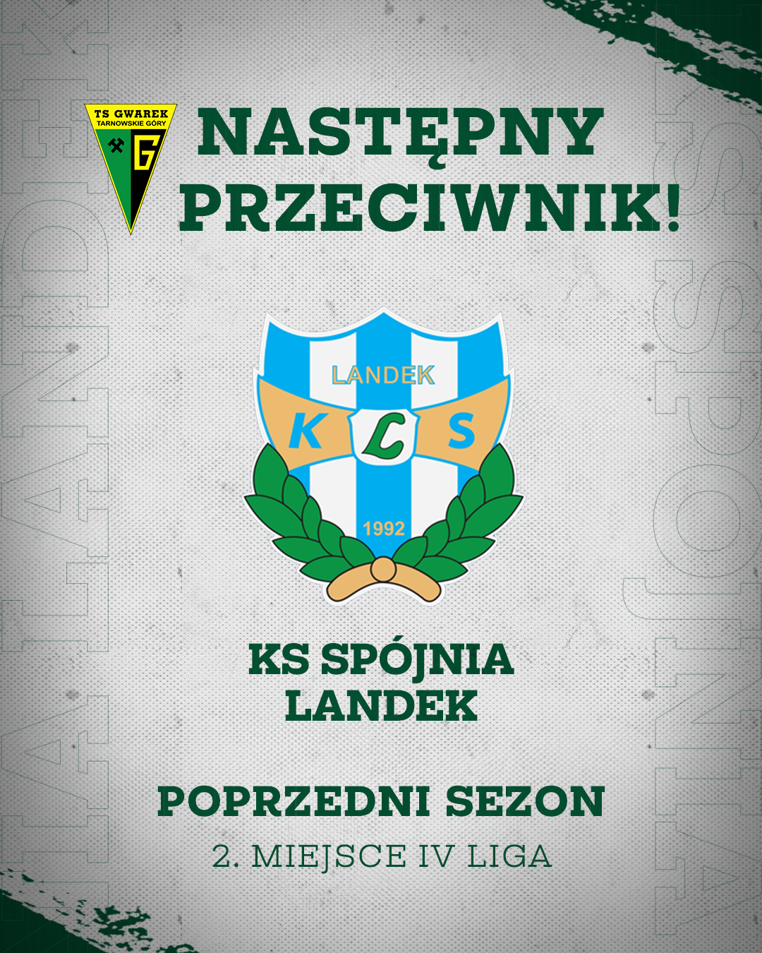 Zapowiedź rywala: Spójnia Landek